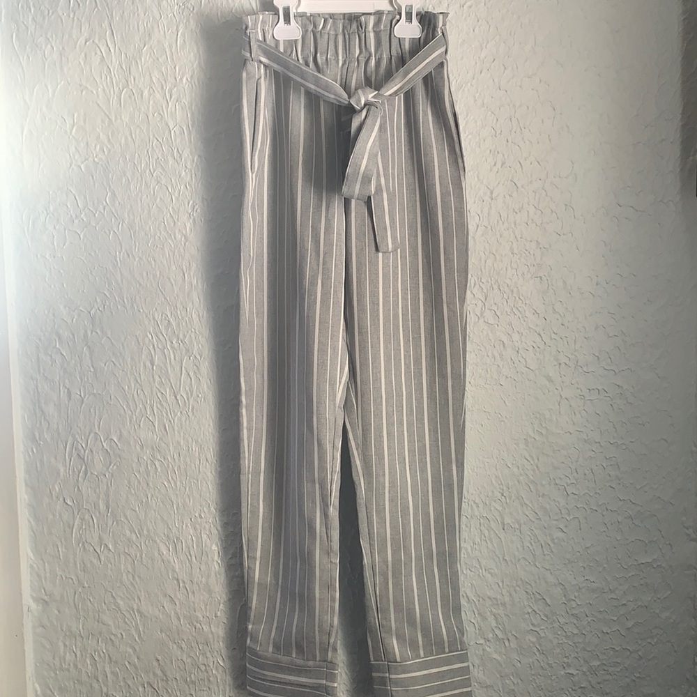 Gray pants